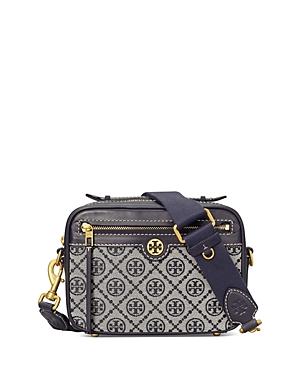 Tory Burch T Monogram Jacquard Camera Crossbody