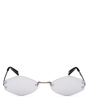 Kendall And Kylie Women's Kye Mirrored Round Sunglasses, 51mm