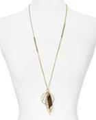 Alexis Bittar Lucite Crystal Encrusted Pendant Necklace, 30