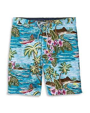 Tommy Bahama Baja Hula High Seas Tropical Print Regular Fit 9 Board Shorts