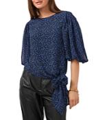 Vince Camuto Balloon Sleeve Top