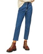 Whistles Authentic High-rise Slim-leg Jeans In Denim