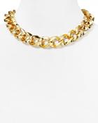 Kenneth Jay Lane Twisted Link Necklace, 18