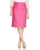 Marina Rinaldi Chianti Floral Cloque Skirt