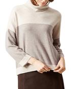 Hobbs London Kelly Color-block Cashmere Sweater