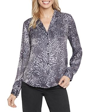 Nydj Animal Print Blouse