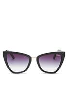 Quay Women's Reina Mini Cat Eye Sunglasses, 55mm
