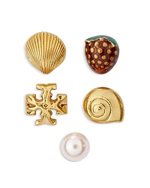 Tory Burch Mismatched Stud Earrings Set
