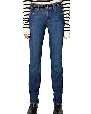 Zadig & Voltaire Clint Eco Bleu Jeans In Surf Blue