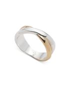 Lauren Ralph Lauren Two Tone Interlocking Ring