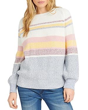 Barbour Sandridge Ribbed Striped Knit Sweater