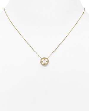 Nadri Treasures Clover Pendant Necklace