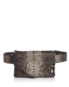 Helen Owen X Aqua Snake Print Belt Bag - 100% Exclusive