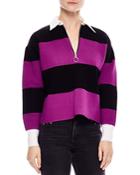 Sandro Ginette Color-blocked Sweater
