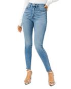 Good American Good Waist Skinny Jeans In Blue796