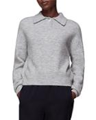 Whistles Collared Sweater