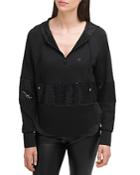 Dkny Sequined Hoodie