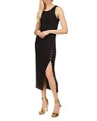 Michael Michael Kors Button Slit Midi Dress
