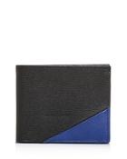 Longchamp Parisis Color-block Leather Bi-fold Wallet