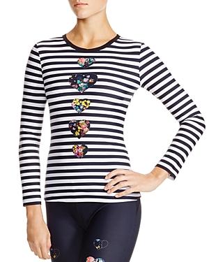 Rowley Hearts And Stripes Long Sleeve Top