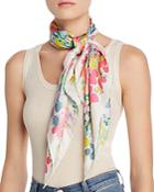 Kate Spade New York Floral Dots Silk Scarf