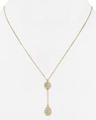 Melinda Maria Clarence Pave Necklace, 19