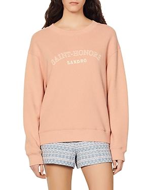 Sandro Mellow Logo Sweatshirt