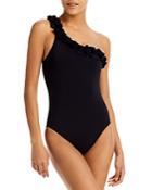 Karla Colletto Ellery One Shoulder Swimsuit