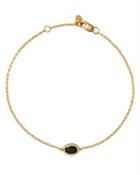 Bloomingdale's Sapphire Oval Station Bracelet In 14k Yellow Gold - 100% Exclusive