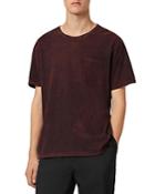 Allsaints Park Cotton Acid Washed Tee