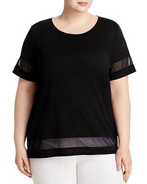 Marc New York Performance Plus Mesh Trim Tee