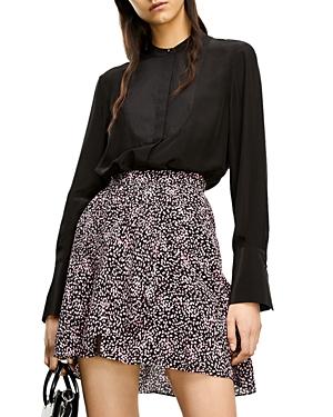 The Kooples Printed A Line Skirt