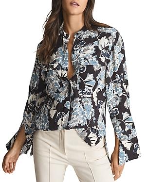 Reiss Mika Floral Print Shirt