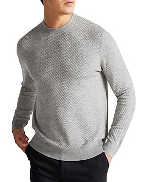 Ted Baker Knares Textured Crewneck Sweater