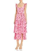 Likely Tiered Floral-print Dress
