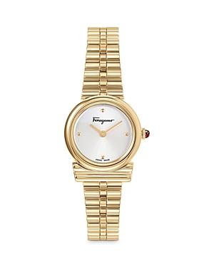 Salvatore Ferragamo Gancini Horizontal Watch, 22.5mm