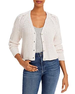 Aqua Cotton Cable Knit Cardigan - 100% Exclusive