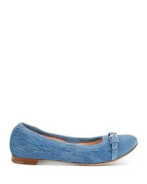 Agl Women's Jeans Ballet Flats