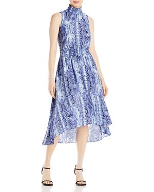 Nanette Lepore Snakeskin Print Sleeveless Smock Neck Dress (73% Off) Comparable Value $128