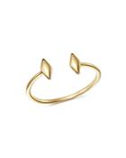 Moon & Meadow Open Double Diamond-shape Ring In 14k Yellow Gold - 100% Exclusive
