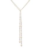 Nadri Tulle Cultured Freshwater Pearl Lariat Necklace, 40