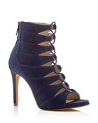 Kenneth Cole Barlow Caged Lace Up High Heel Sandals