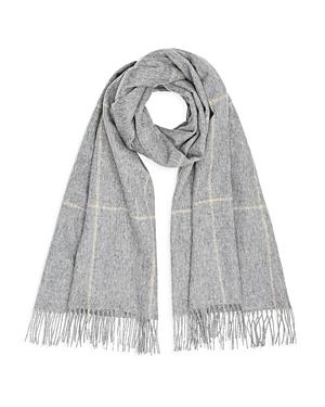 Reiss Polly Check Blanket Scarf