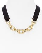 Aqua Ophelia Velvet Chain Necklace, 56 - 100% Exclusive