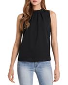 Vince Camuto Luxe Woven Tank