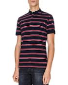 The Kooples Pique Striped Regular Fit Polo