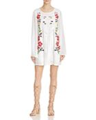 Guess Embroidered Cape Dress
