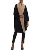 Theory Double-faced Wool & Cashmere Scarf Coat