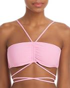 Pq Swim Sky Strappy Bandeau Bikini Top