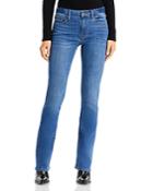 Frame Le Mini Boot Jeans In Poe